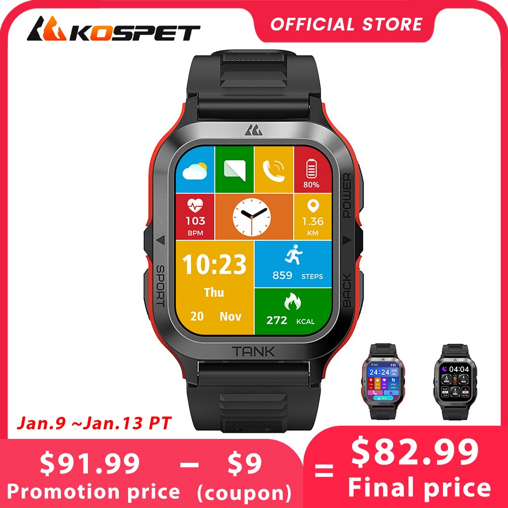 2023 KOSPET ũ M2 Ʈ ġ   Ʈ Smartwatch ƮϽ   ð AI  70   IP69K 